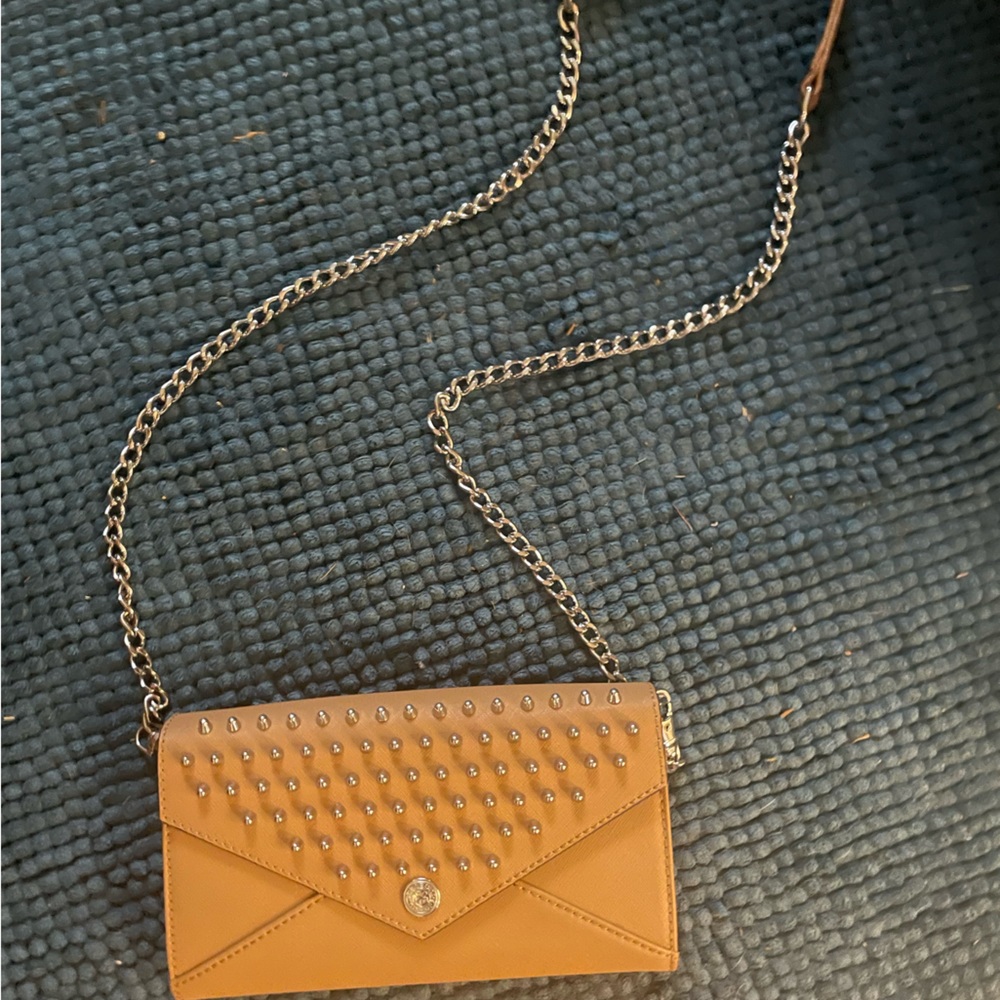 REBECCA MINKOFF STUDDED CLUTCH